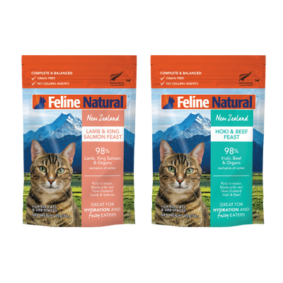 Feline Natural - Feast Pouch Cat Food - 85g