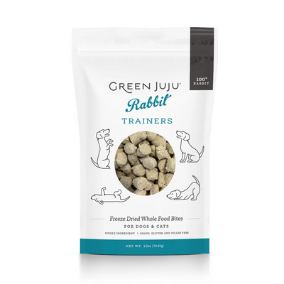 Green Juju - Freeze Dried - Rabbit Treats - 2.5 oz