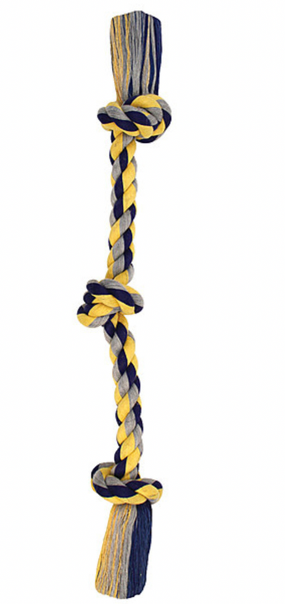 Mammoth - Cotton Rope Tug 3 Knot -  AARCS DONATION ONLY
