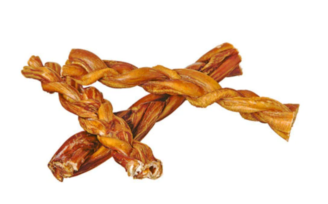 Maggie's Favourites - Braided Beef Bully Sticks - Odour Reduced