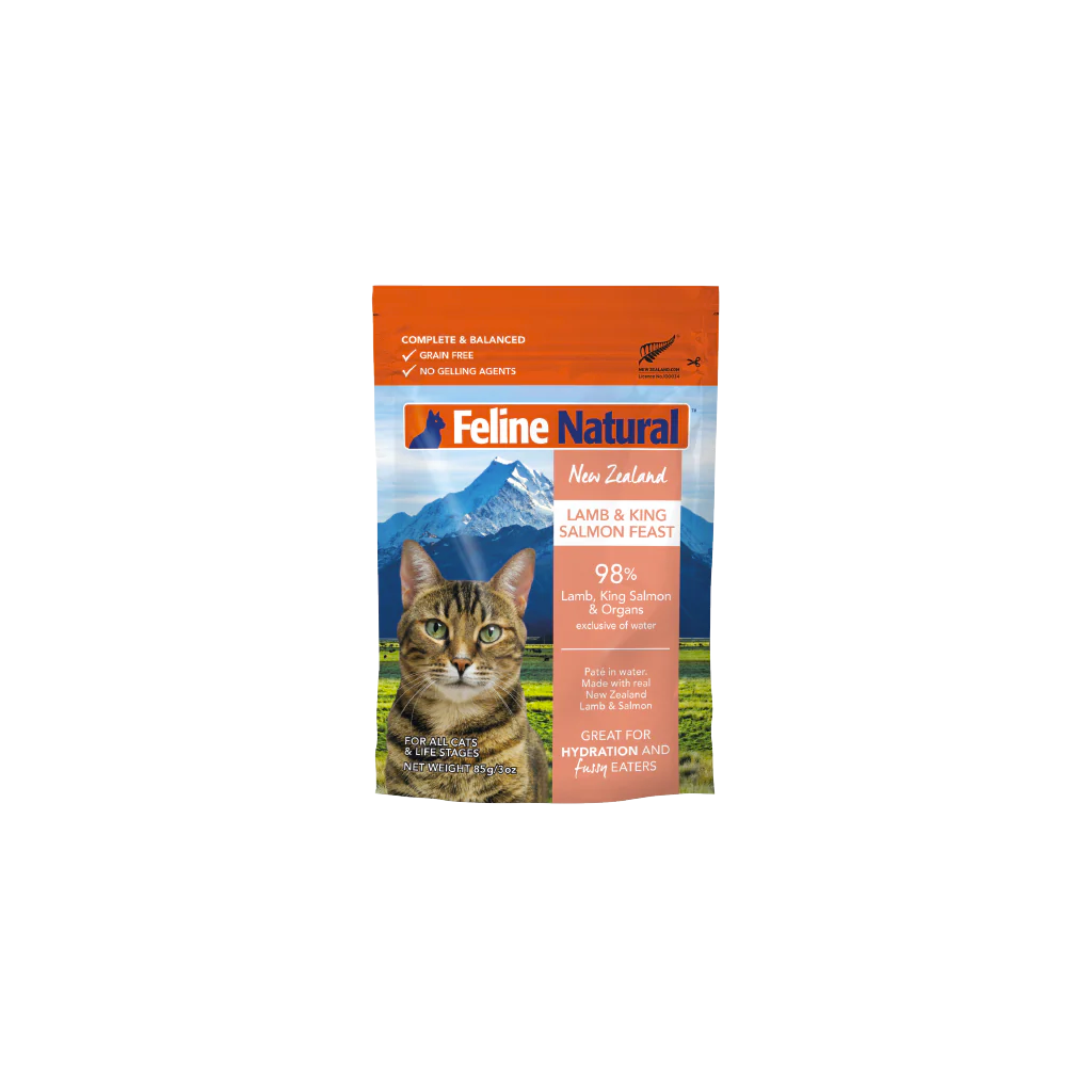 Feline Natural - Feast Pouch Cat Food - 85g