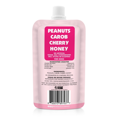 Bark Bistro - Valentine's Day Sweetheart Buddy Budder Peanut Butter Squeeze Pack