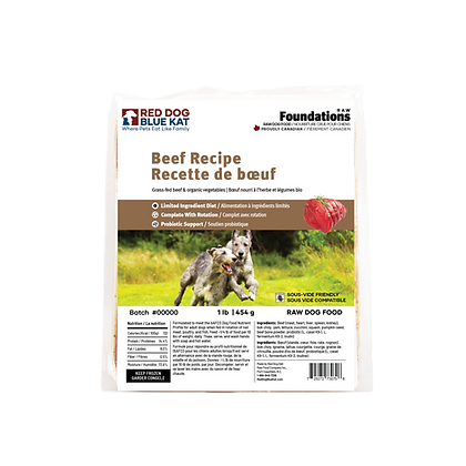 Red Dog Blue Kat - Foundations Raw - Raw Dog Food