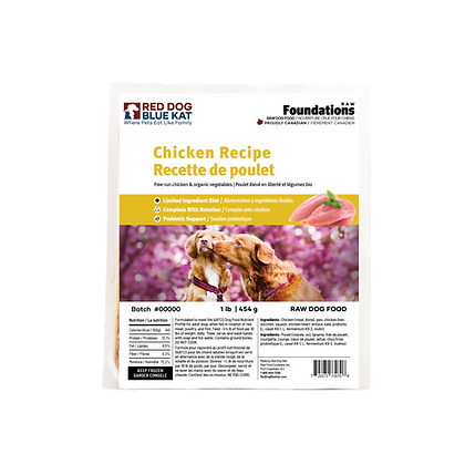 Red Dog Blue Kat - Foundations Raw - Raw Dog Food