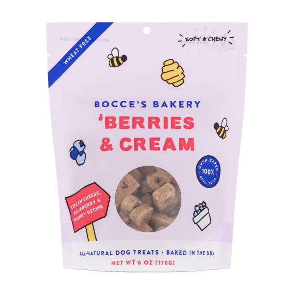 Bocce's Bakery - 'Berries & Cream Soft & Chewy Treats