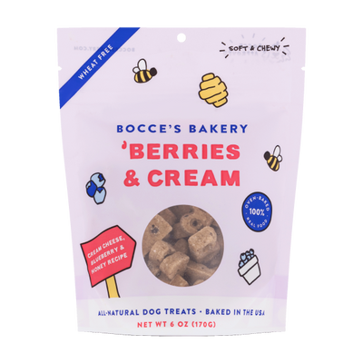 Bocce's Bakery - 'Berries & Cream Soft & Chewy Treats