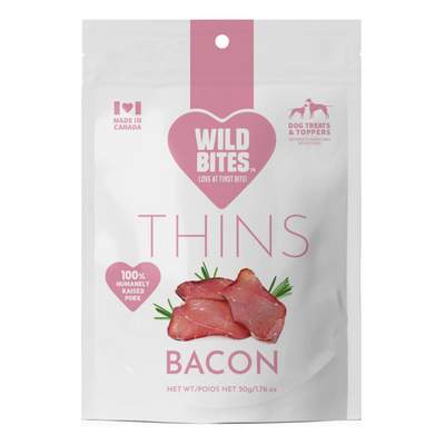 Wild Bites - Bacon Thins - 50g