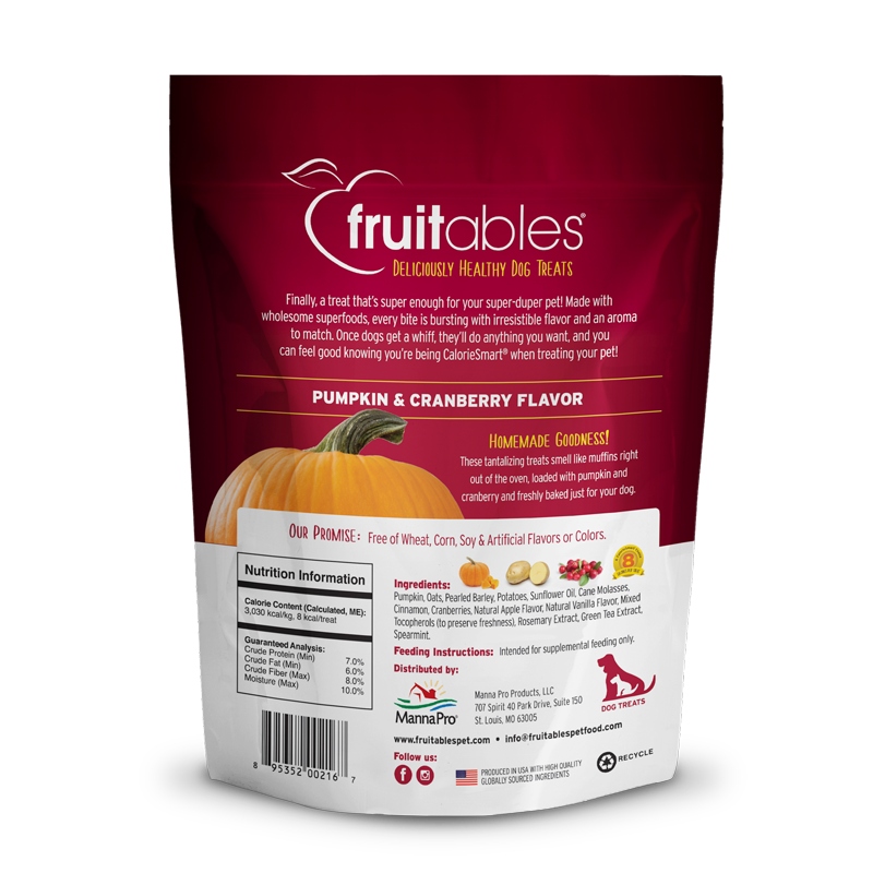 Fruitables - Pumpkin & Cranberry Treats