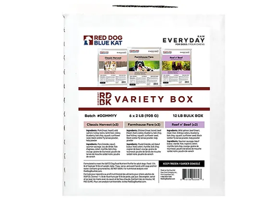 Red Dog Blue Kat - Everyday Raw Variety Pack - Raw Dog Food