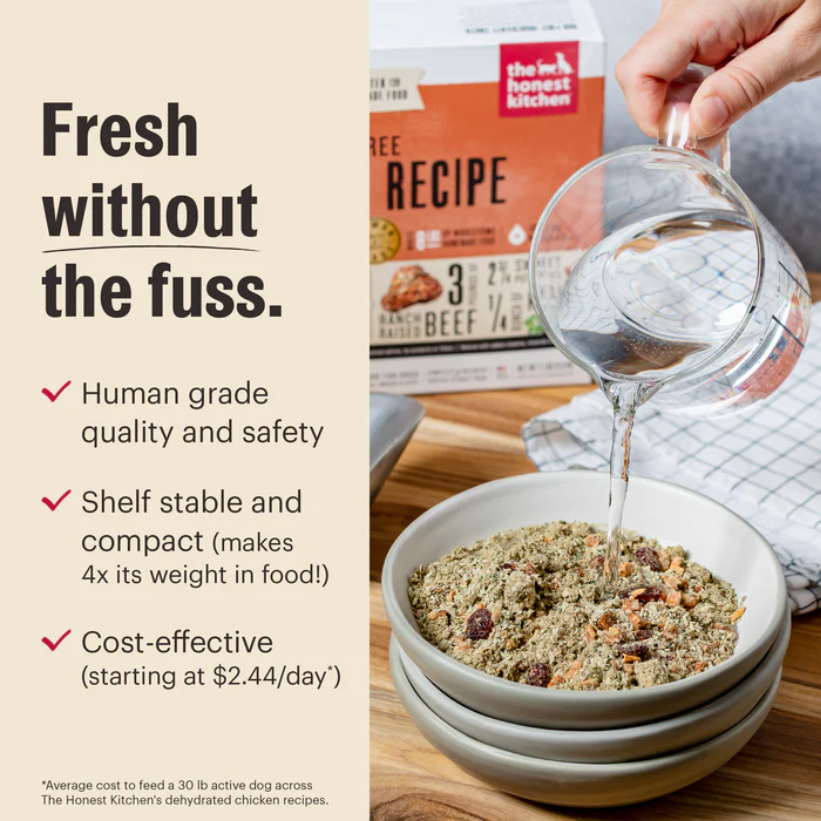 The Honest Kitchen - Wholemade Grain Free - Dehydrated Dog Food