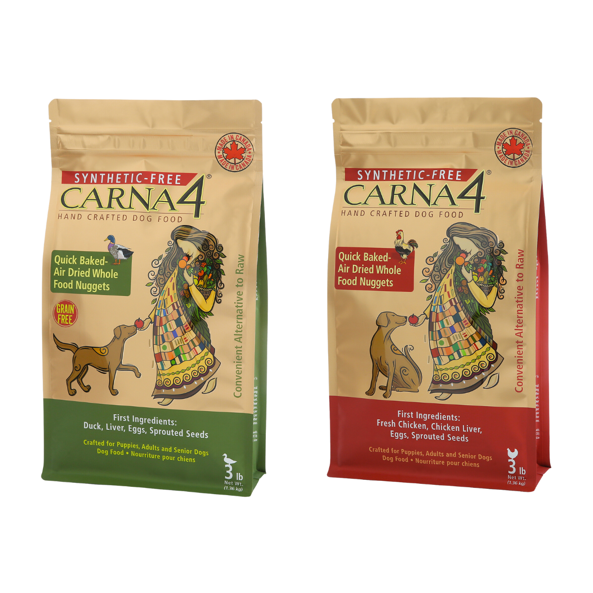 Carna4 Dry Dog Food Original Formulas Doodle Dogs