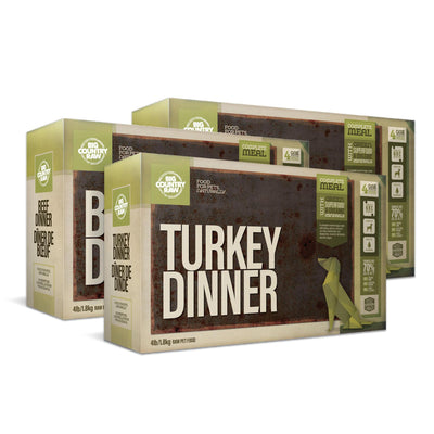 Big Country Raw - 4 lb Dinner Cartons