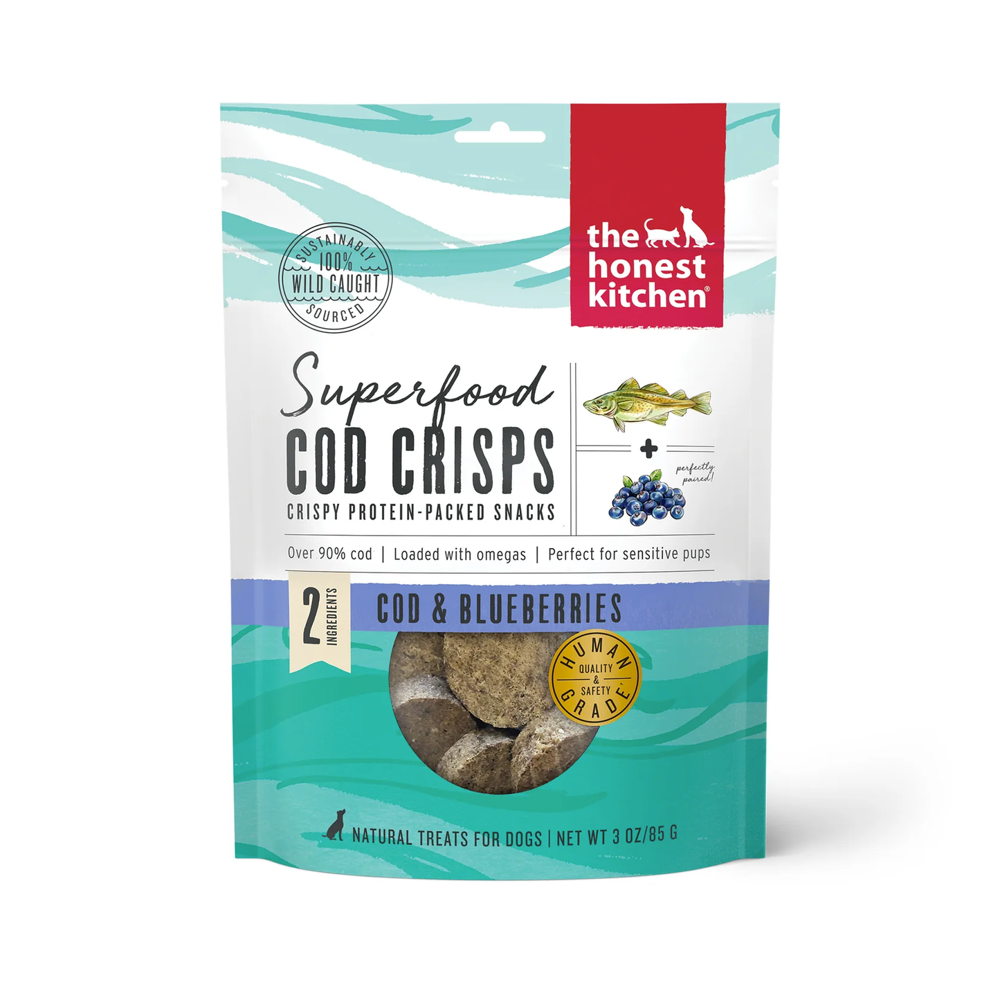 The Honest Kitchen - Superfood Cod Crisps