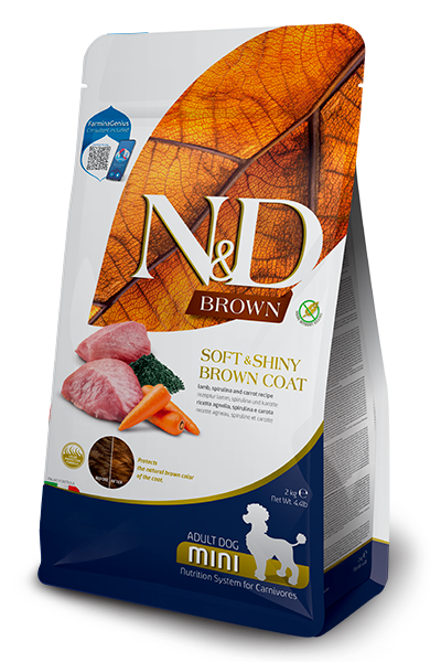 Farmina - Dry Dog Food - Coat Care for White & Brown Mini Dogs