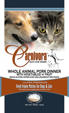 Carnivora - Whole Animal Dinners (with 5% veg & fruit)