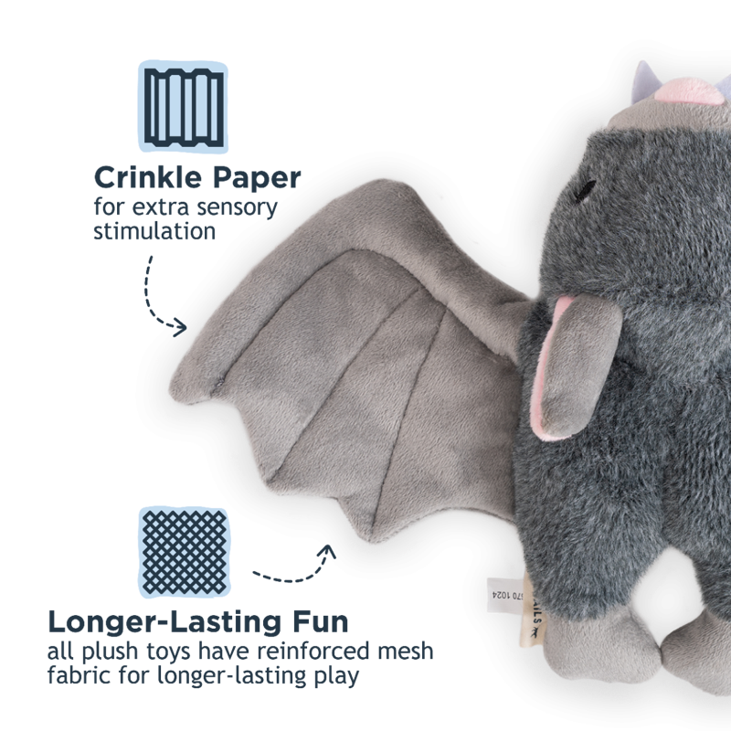 Tall Tails - Fling and Fetch Toy for Dogs - Bat