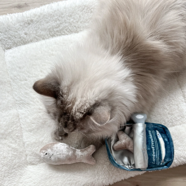 Lambwolf Collective - Kitty Sardines Dog Toy