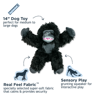 Tall Tails - Gorilla Rope Body Dog Toy