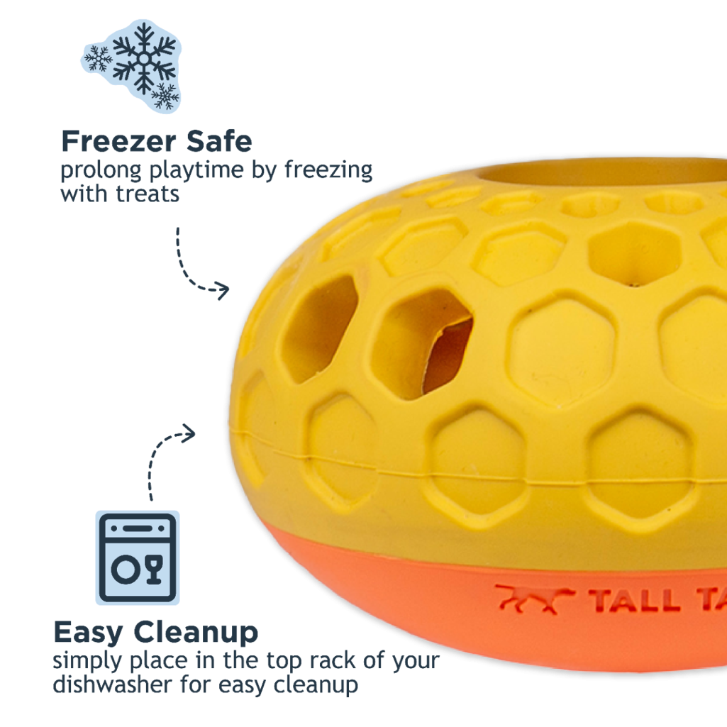 Tall Tails - Natural Rubber Bee Hive Reward Dog Toy