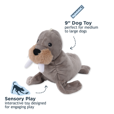 Tall Tails - Animated Walrus Dog Toy
