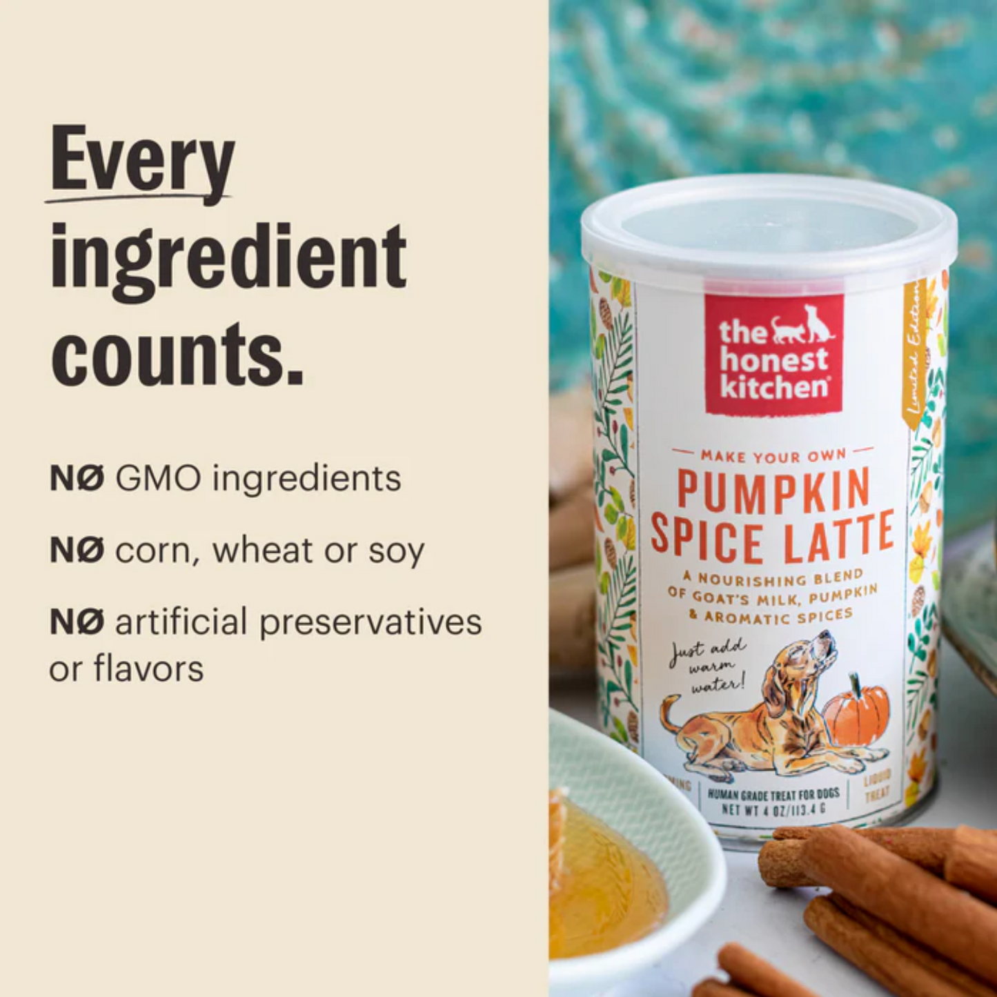 The Honest Kitchen - Pumpkin Spice Latte