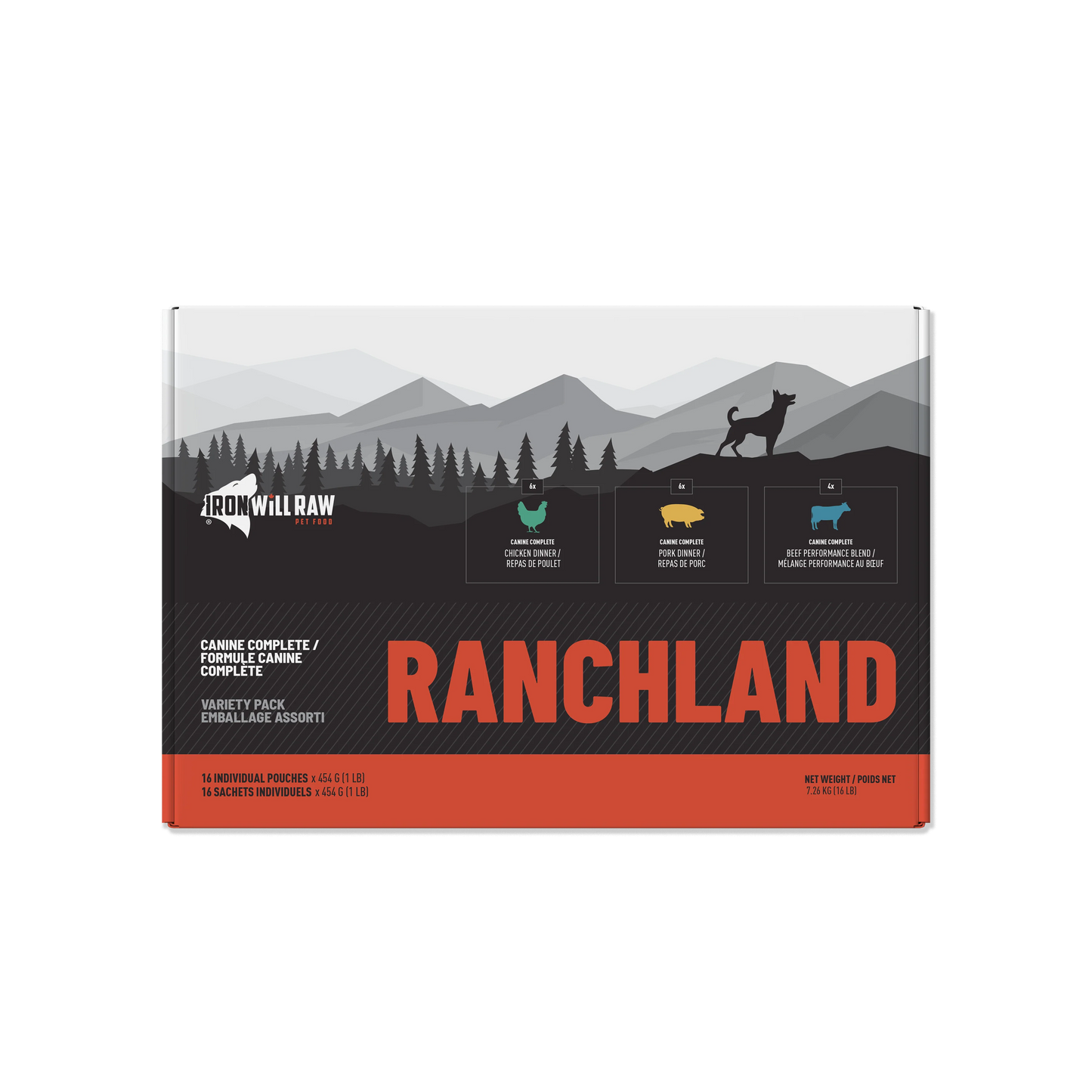 Iron Will Raw - Canine Complete Variety Packs