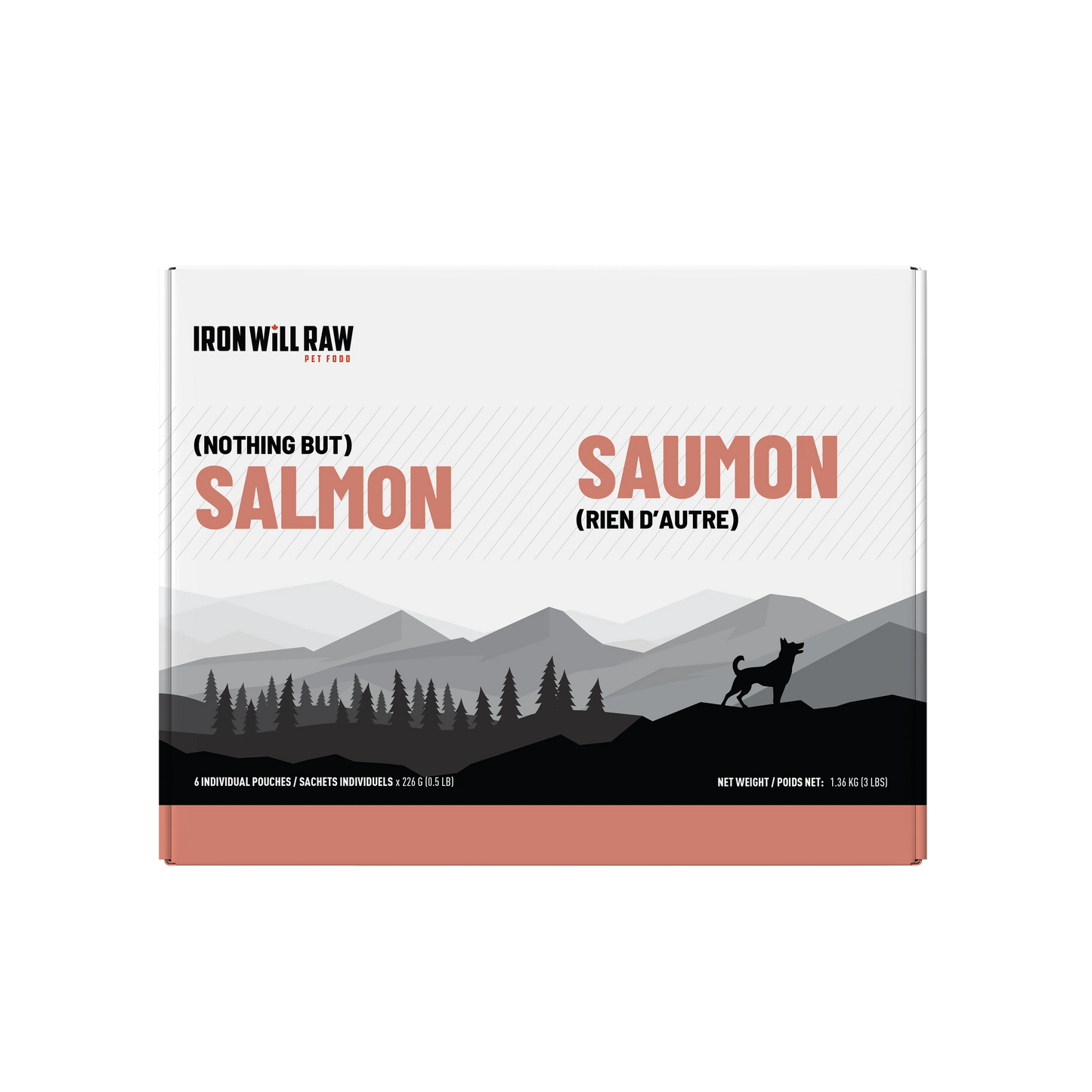 Iron Will Raw - Nothing But / Side Dish - Pure Salmon