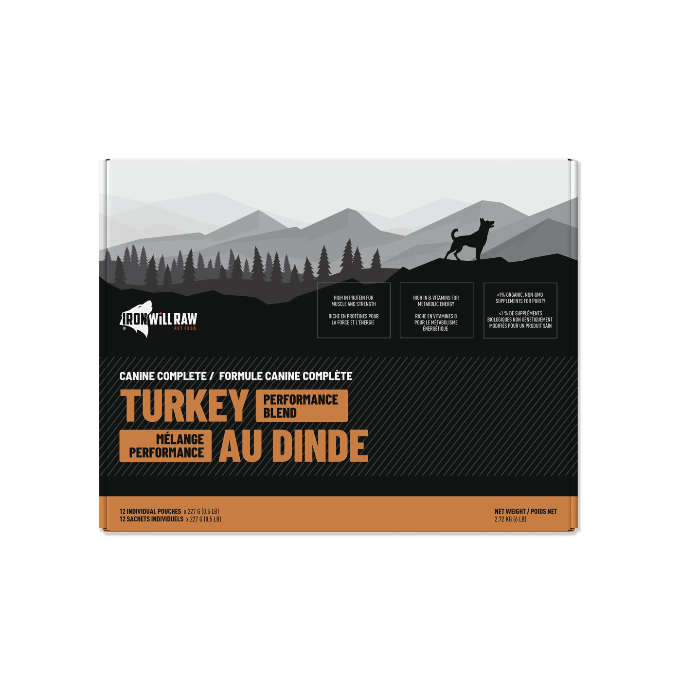 Iron Will Raw - Canine Complete Dinner - Raw Dog Food