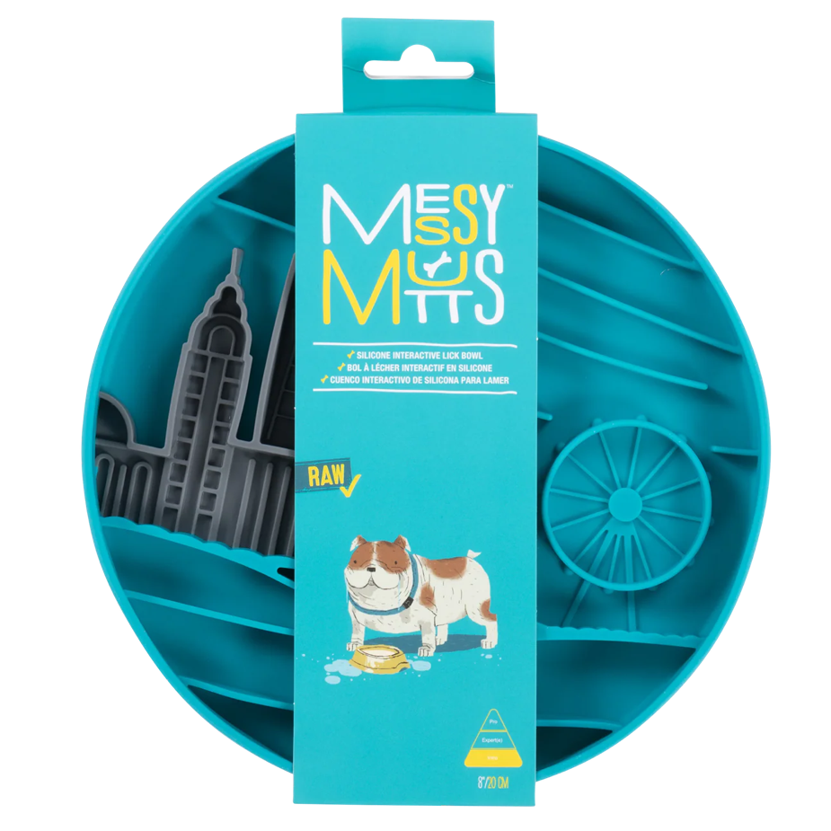 Messy Mutts - Silicone Interactive Feeder - Urban City