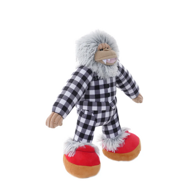 Tall Tails - Yeti in Pajamas Dog Toy 14"