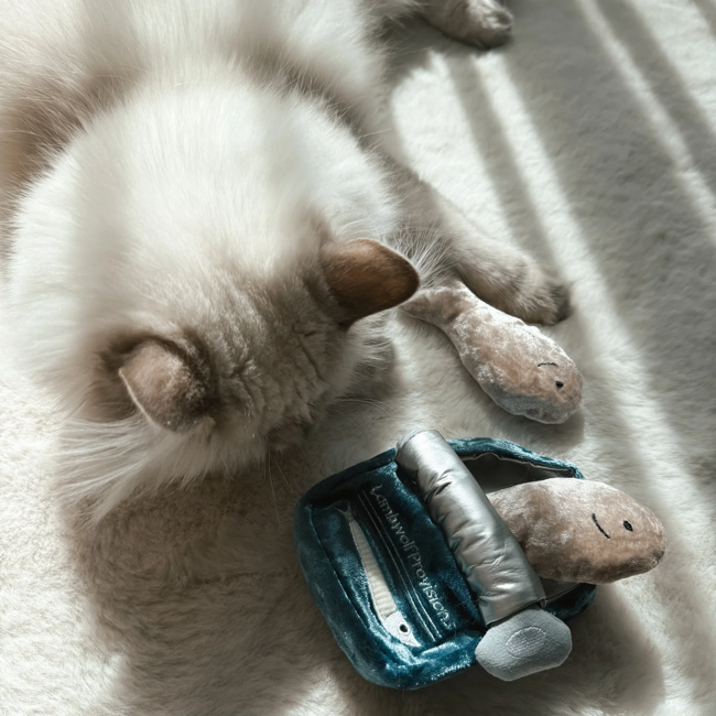 Lambwolf Collective - Kitty Sardines Dog Toy