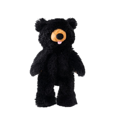 Tall Tails - Stuffless Black Bear Squeaker Dog Toy