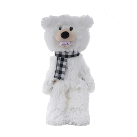 Tall Tails - Polar Bear Squeaker Dog Toy