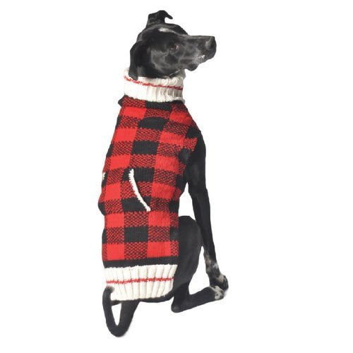 Chilly Dog Sweater - Buffalo Plaid