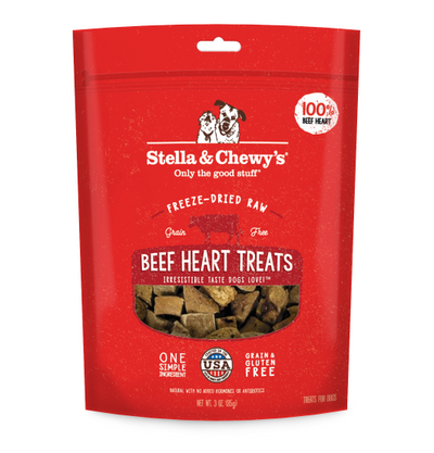 Stella & Chewy's - Freeze Dried Heart Treats 3oz