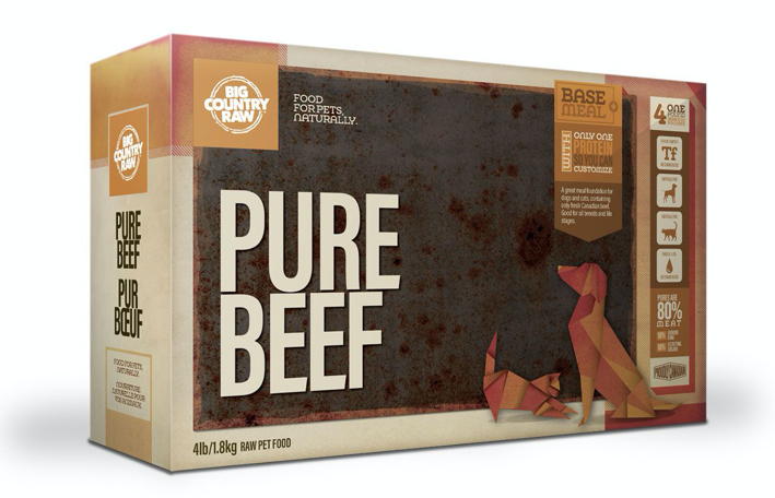Big Country Raw - Pure Meals - 4 lbs