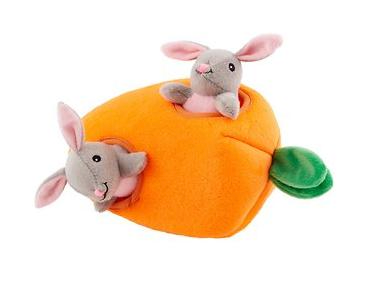 Zippy Paws - Carrot & Bunny Burrow Toy
