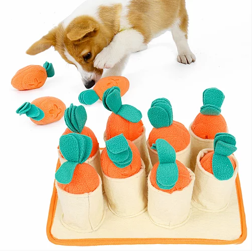 Doodle Dogs - Carrot Mania Snuffle Toy - Level 2