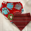 Coconut Collars Bandanas - Xmas Sweaters Red