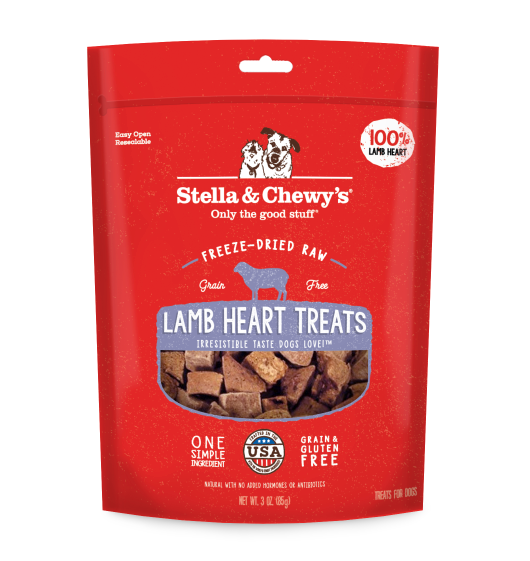 Stella & Chewy's - Freeze Dried Heart Treats 3oz