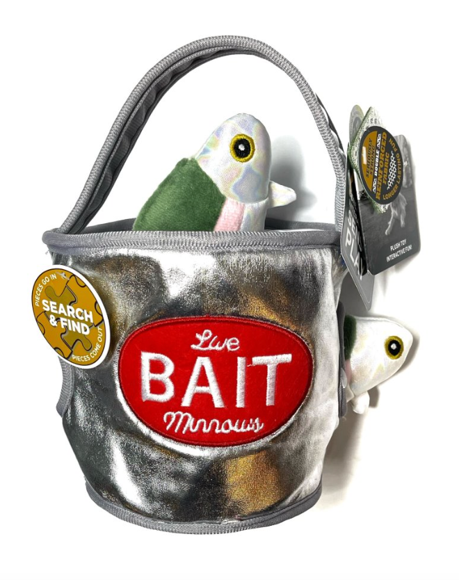 Tall Tails - Bait Bucket with Minnows 9"