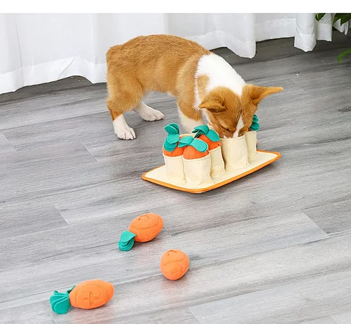 Doodle Dogs - Carrot Mania Snuffle Toy - Level 2