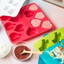 Messy Mutts - 2Pk Silicone Bake & Freeze Treat Making Mold Heart Shaped