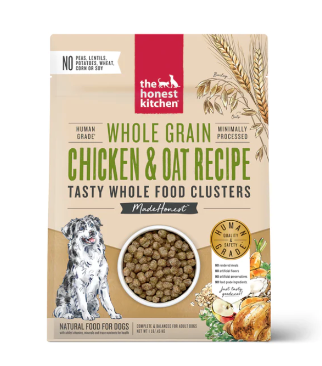 The Honest Kitchen Dry Dog Food Whole Grain Clusters