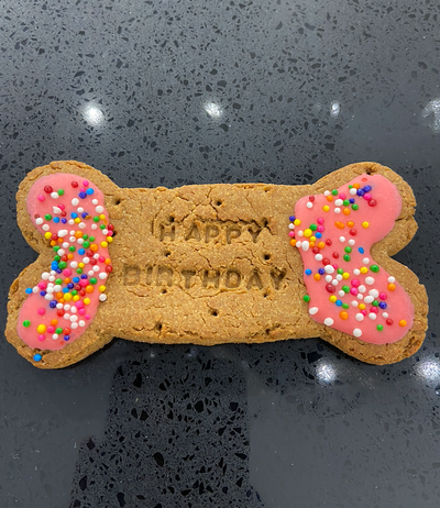 Barnyard Biscuits - Small Birthday Bone