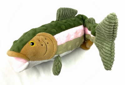 Tall Tails - Plush Rainbow Trout Twitchy Tail 15"