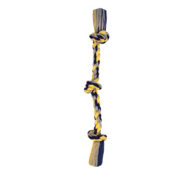 Mammoth - XL Colour 3 Knot Tug Rope 36"