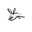Tuffy Toys - White Rabbit