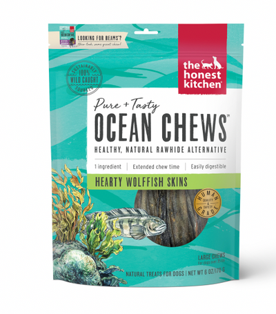 The Honest Kitchen - Ocean Chews Wolffish Skins
