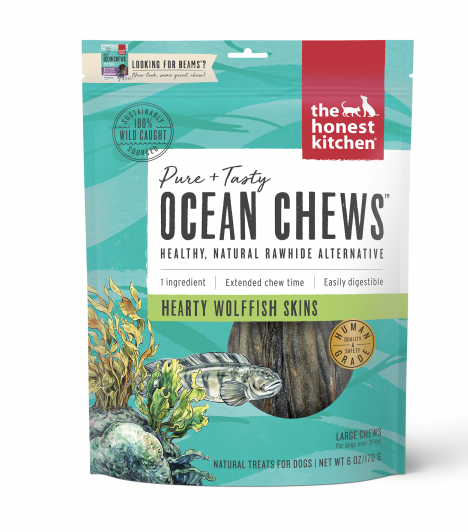 The Honest Kitchen - Ocean Chews Wolffish Skins